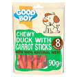 Good Boy Chewy Duck with Carrot Sticks 10 x 90g, Good Boy,