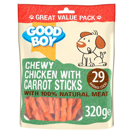 Good Boy Chicken & Carrot Sticks 3x320g, Good Boy,