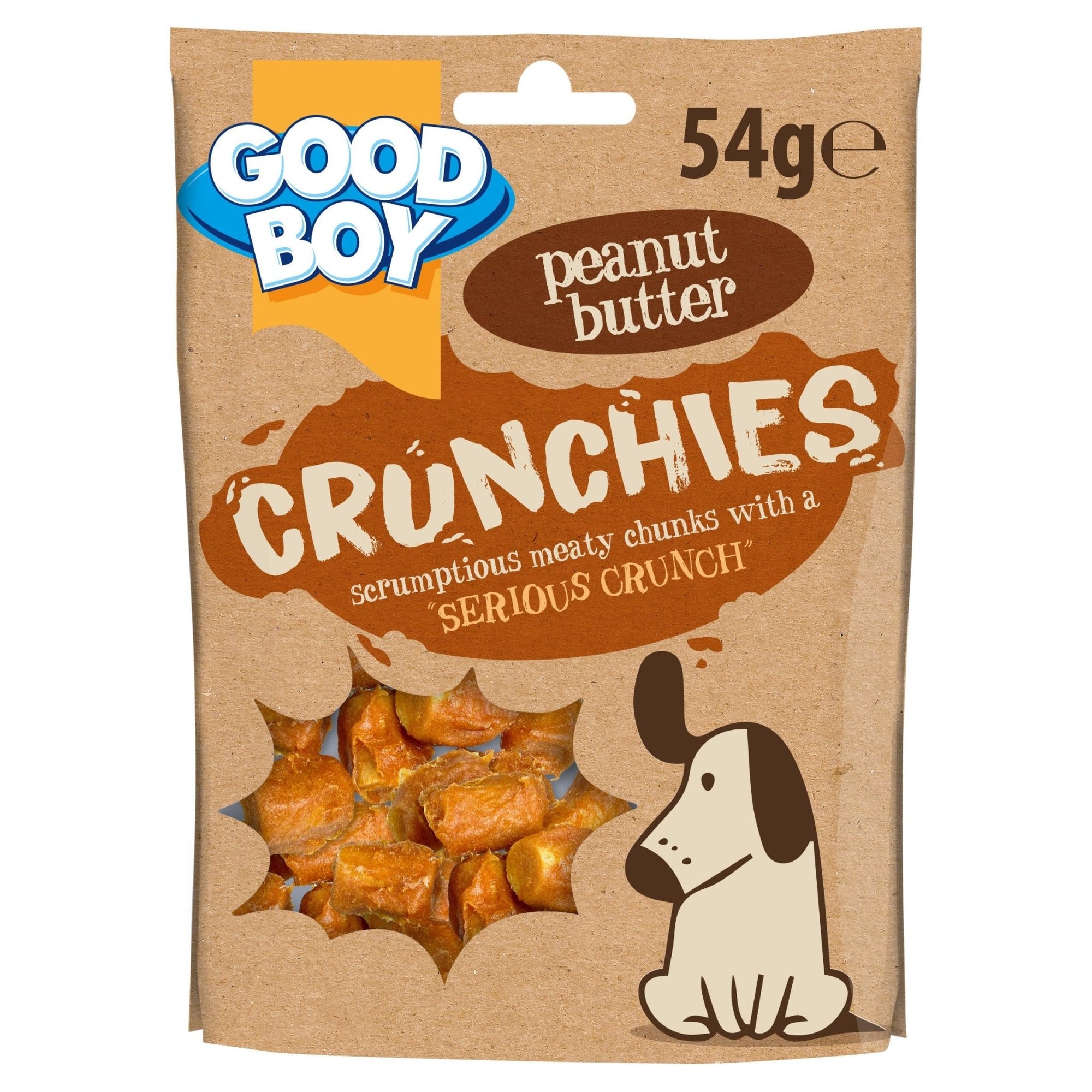 Good Boy Crunchies Peanut Butter 8x54g, Good Boy,