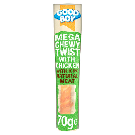 Good Boy Mega Chewy Twist with Chicken 18 x 70g, Good Boy,