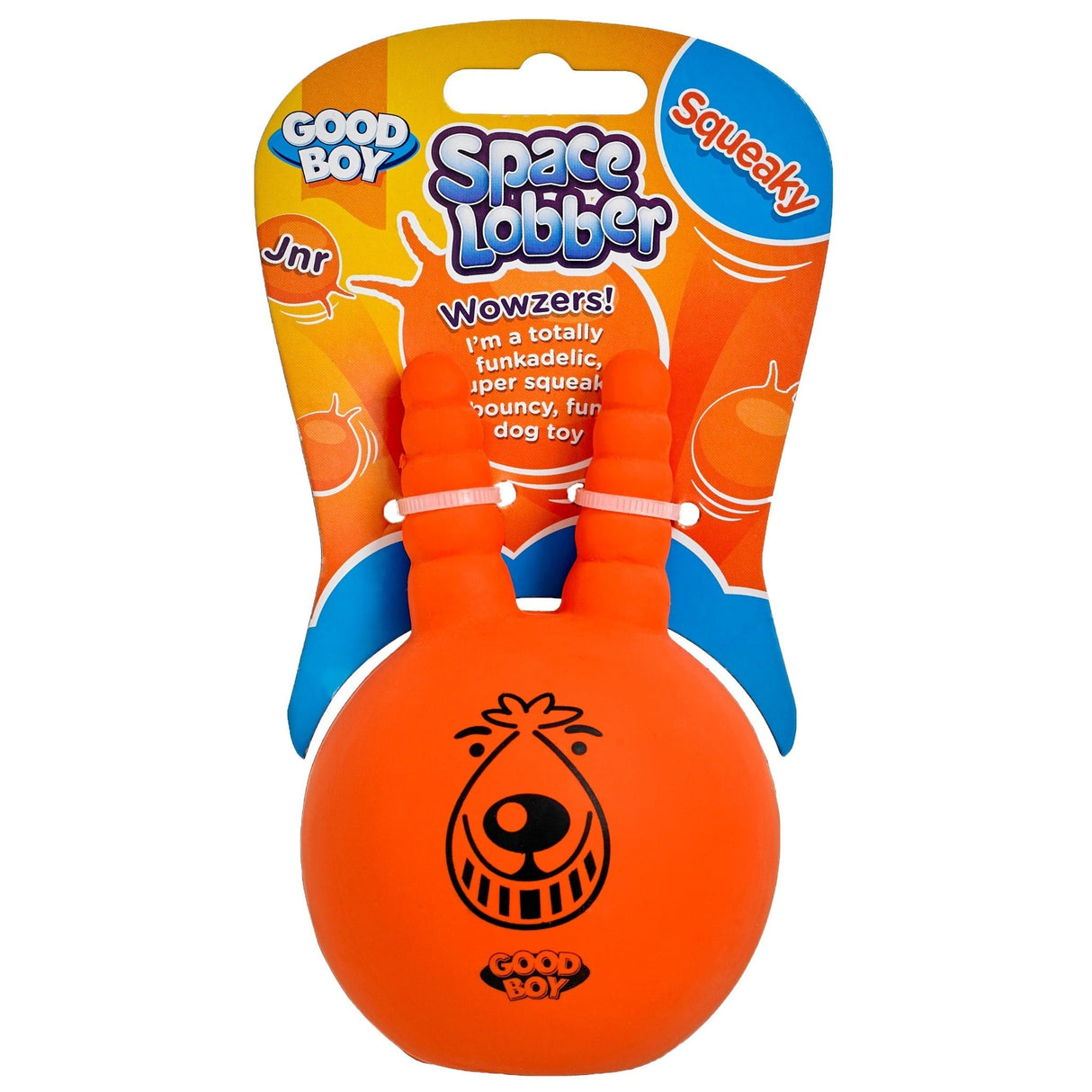 Good Boy Space Lobber Squeaky Junior x6 Dog Toy, Good Boy,