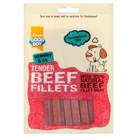 Good Boy Tender Beef Fillets 10 x 90g, Good Boy,