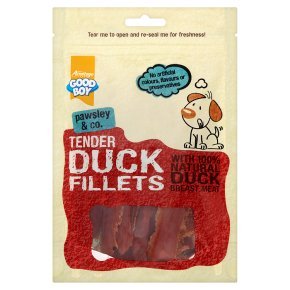 Good Boy Tender Duck Fillets, Good Boy, 10x80g