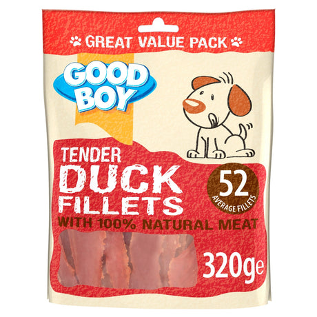 Good Boy Tender Duck Fillets, Good Boy, 3x320g