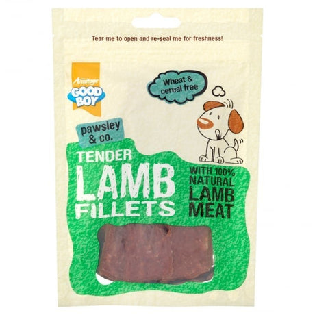 Good Boy Tender Lamb Fillets Dog Treats (10 x 80g), Good Boy,