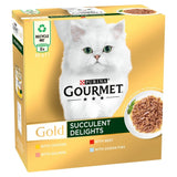 Gourmet Gold Succulent Delights 6x (8x85g), Gourmet,