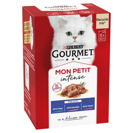 Gourmet Mon Petit Fish Selection 8x (6x50g), Gourmet,