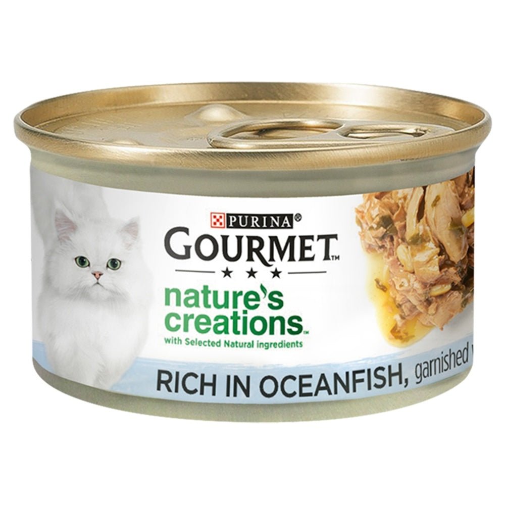 Gourmet Natures Creation Rich in Ocean Fish Tins 12 x 85g, Gourmet,