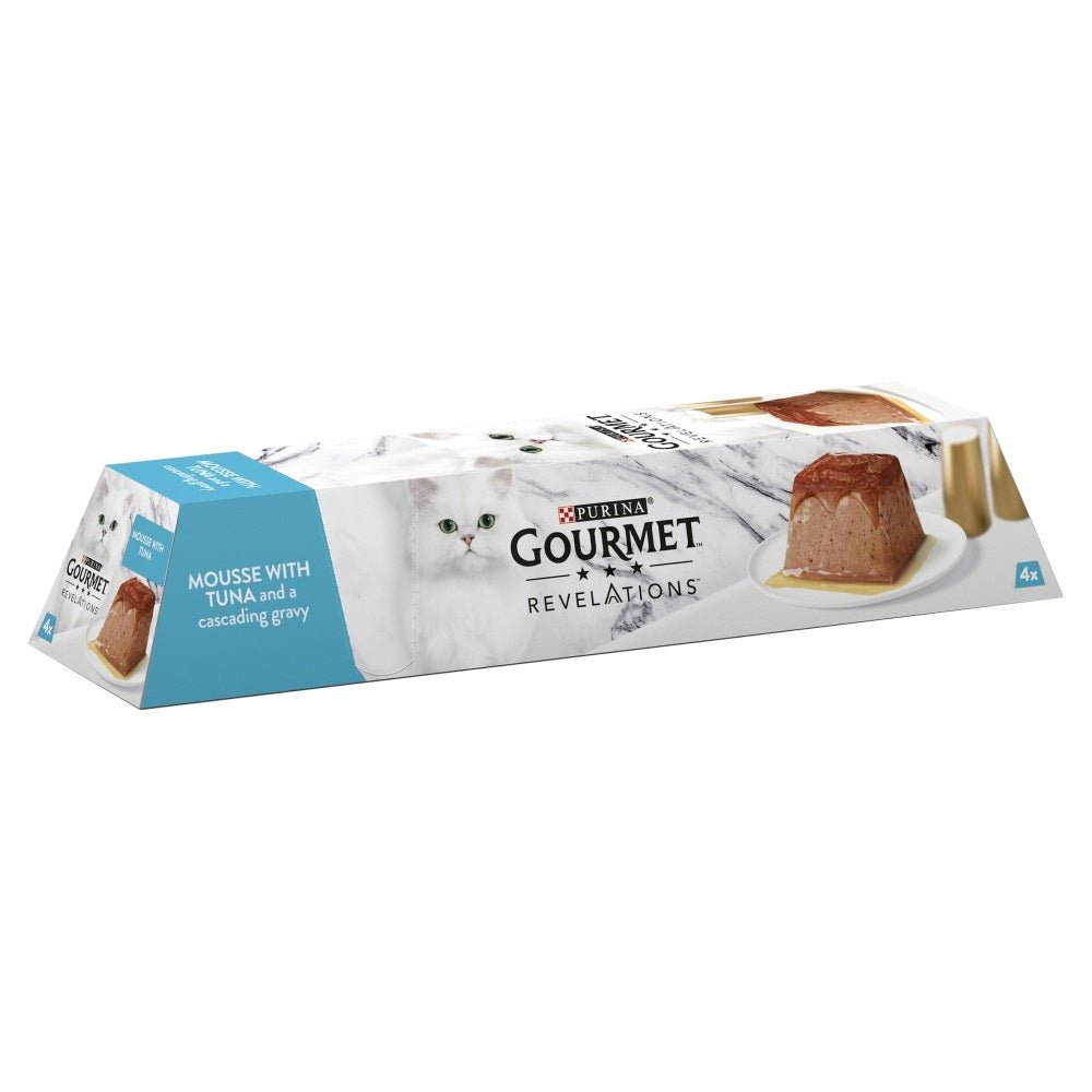 Gourmet Revelations Mousse with Tuna and Gravy 6x (4x57g), Gourmet,