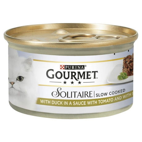 Gourmet Solitaire Slow Cook Duck 12x85g, Gourmet,