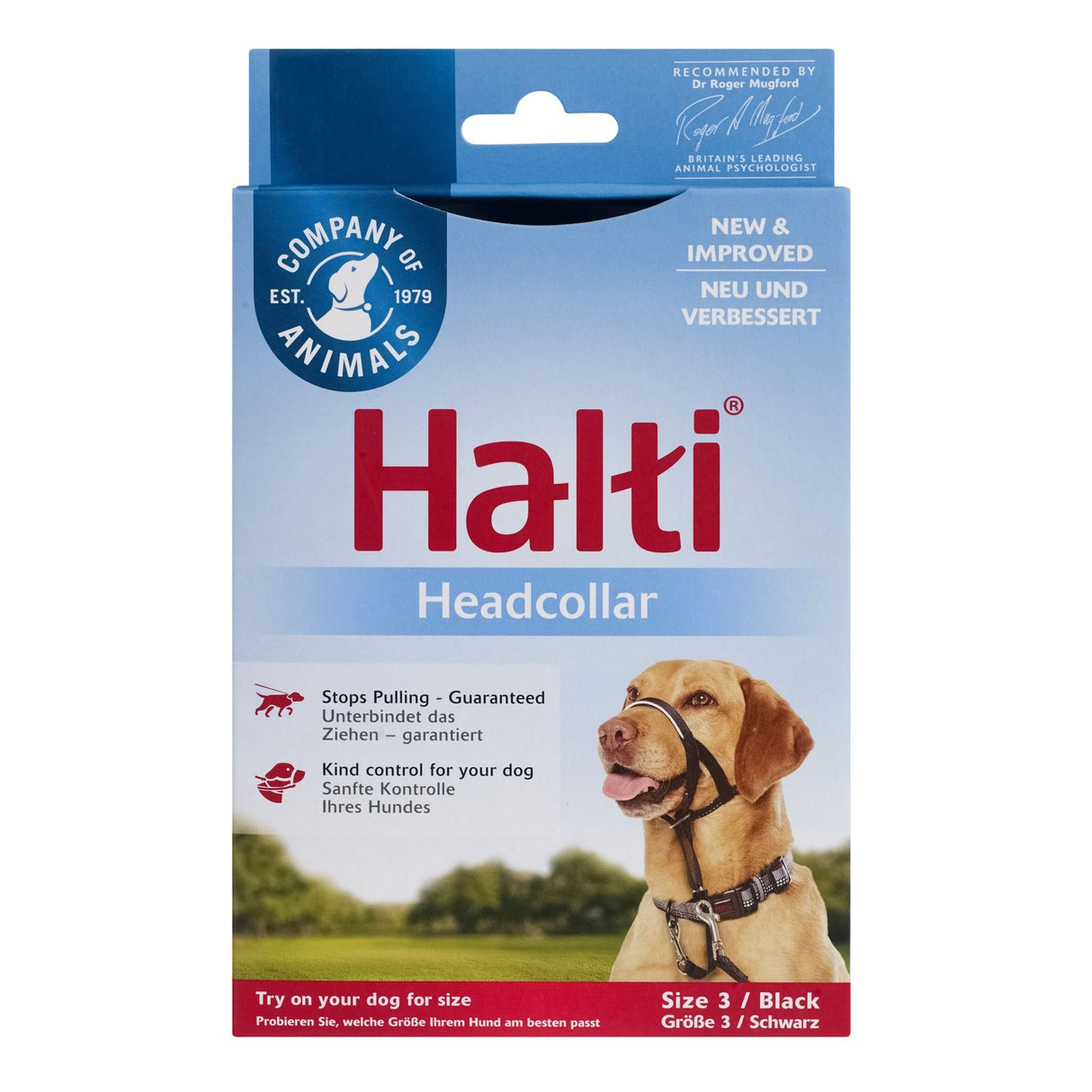 Halti Dog Headcollar, Halti, Size 3