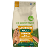 Harringtons Adult Dog Grain Free Superfood Turkey with Veg - 4x1.7kg, Harringtons,