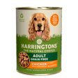 Harringtons Chicken with Veg Grain Free Wet Dog Food Tins 6 x 400g, Harringtons,