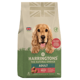 Harringtons Dry Adult Dog Food Rich in Beef & Rice, Harringtons, 3 x 4kg