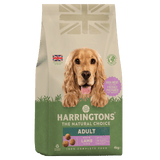 Harringtons Dry Adult Dog Food Rich in Lamb & Rice, Harringtons, 3 x 4kg