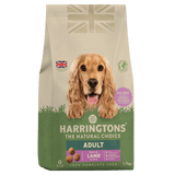 Harringtons Dry Adult Dog Food Rich in Lamb & Rice, Harringtons, 4 x 1.7kg