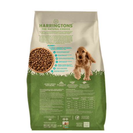 Harringtons Dry Puppy Food Rich in Salmon & Rice 10kg, Harringtons,