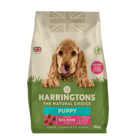 Harringtons Dry Puppy Food Rich in Salmon & Rice 10kg, Harringtons,