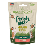 Harringtons Fresh Bakes Grain Free Salmon Fish Bites (8x100g), Harringtons,