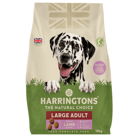 Harringtons Large Adult Breed Rich in Lamb Dry Dog Food 14kg, Harringtons,