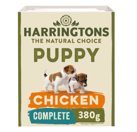 Harringtons Puppy Complete Chicken Trays 8x380g, Harringtons,