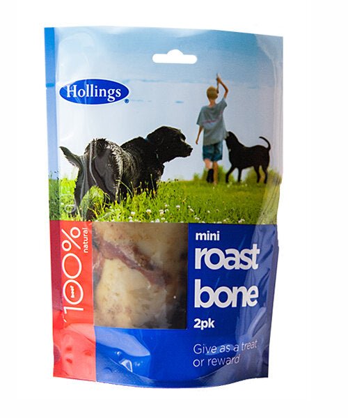 Hollings Mini Roast Bone (8 x 2 pack), Hollings,