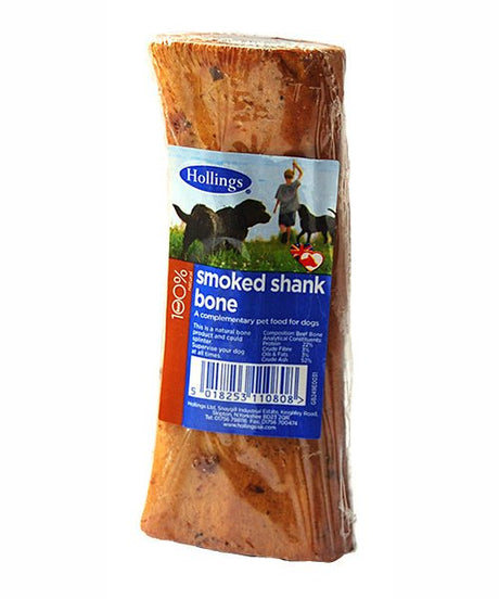 Hollings Smoked Shank Bone 10 x 20cm Box, Hollings,