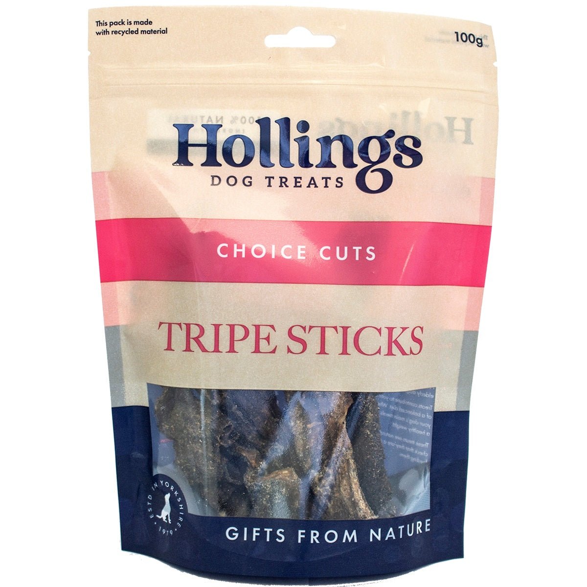 Hollings Tripe Sticks 20 x 100g, Hollings,