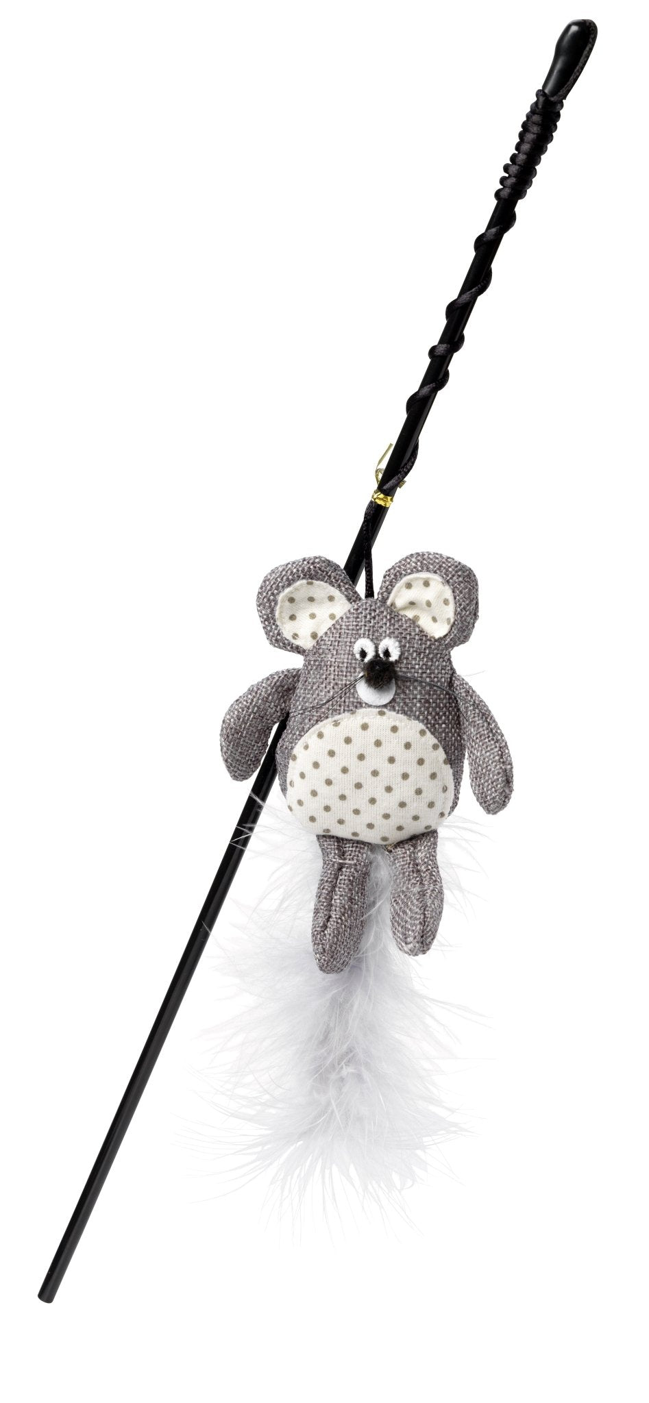 House of Paws Really Mice Hessian Cat Wand x 4, House of Paws,