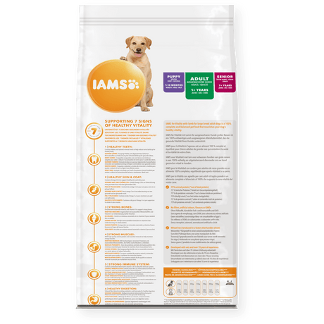 IAMS Adult Dog Vitality Large Breed Lamb 12 kg, IAMS,