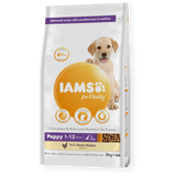 IAMS Puppy Vitality Large Breed Fresh Chicken, IAMS, 2x2kg