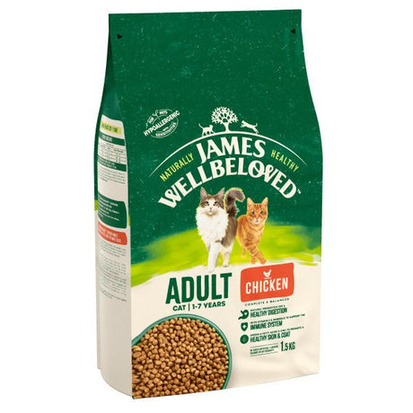 James Wellbeloved Adult Cat Chicken & Rice, James Wellbeloved, 1.5 kg