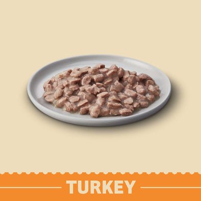 James Wellbeloved Adult Cat Grain Free Turkey in Gravy Pouches, James Wellbeloved, 4x (12x85g)