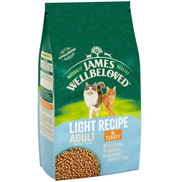 James Wellbeloved Adult Cat Light Turkey, James Wellbeloved, 1.5 kg