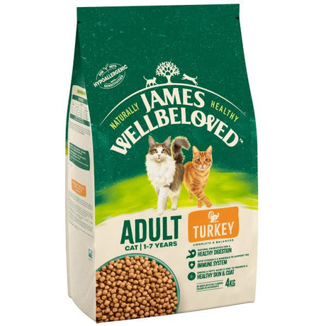 James Wellbeloved Adult Cat Turkey, James Wellbeloved, 4 kg