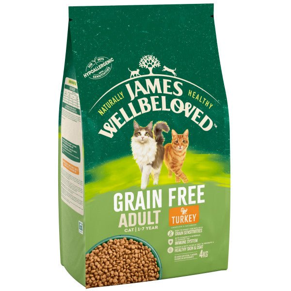 James Wellbeloved Adult Cat Turkey Grain Free, James Wellbeloved, 1.5 kg