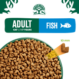 James Wellbeloved Adult Dry Cat Food Fish & Rice, James Wellbeloved, 10 kg