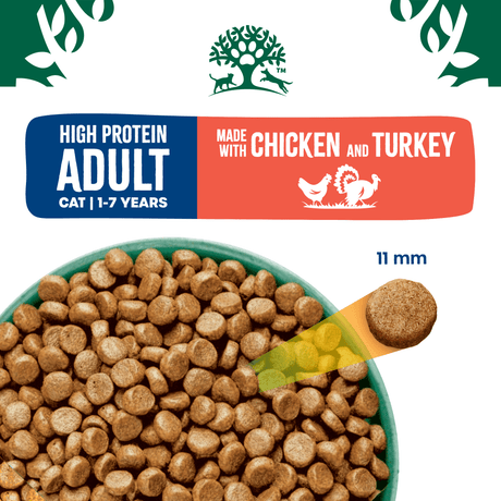 James Wellbeloved Adult High Protein Dry Cat Food with Chicken & Turkey, James Wellbeloved, 4 kg