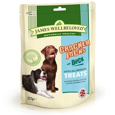 James Wellbeloved CrackerJacks Duck 6x225g, James Wellbeloved,