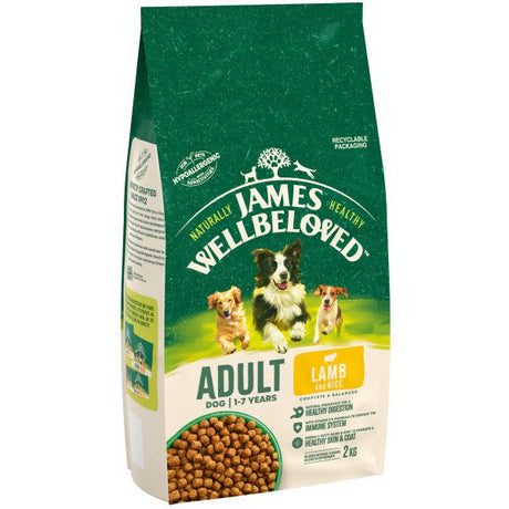 James Wellbeloved Dog Adult Lamb & Rice, James Wellbeloved, 2 kg