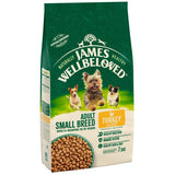 James Wellbeloved Dog Adult Small Breed Turkey & Rice, James Wellbeloved, 7.5 kg