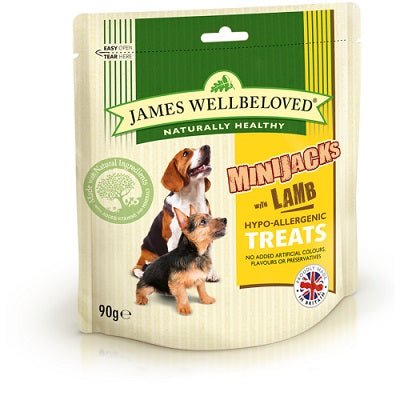 James Wellbeloved MiniJacks Lamb 10 x 90g, James Wellbeloved,