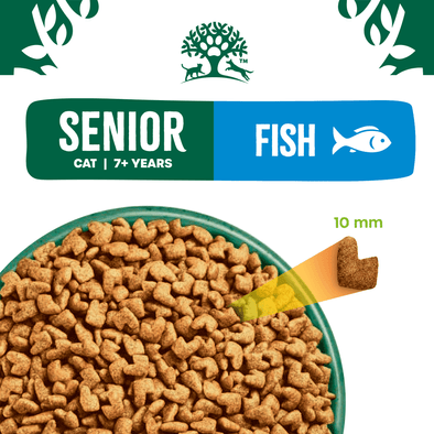 James Wellbeloved Senior Cat Fish & Rice Dry Food, James Wellbeloved, 4 kg