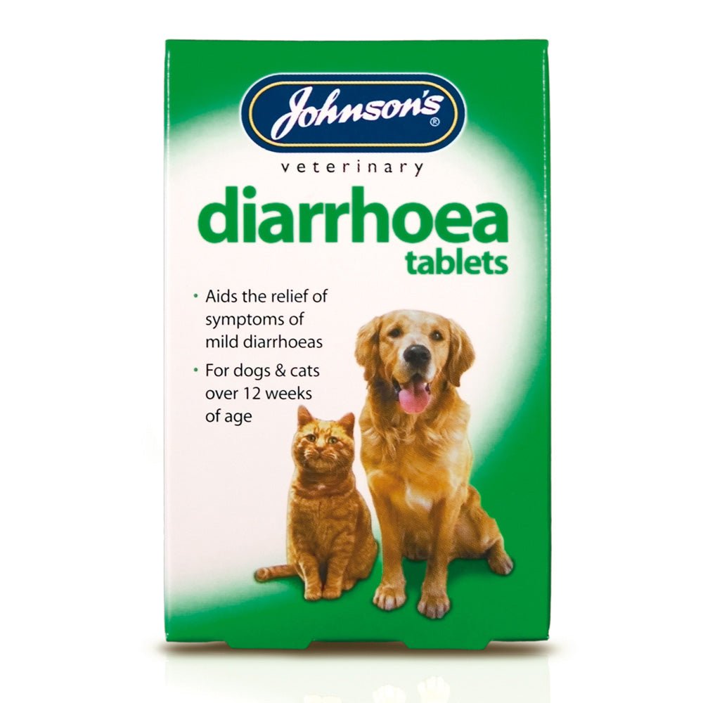 Johnsons Diarrhoea Tablets 6x12, Johnsons Veterinary,