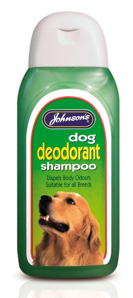 Johnsons Dog Deodorant Shampoo 200ml (x6), Johnsons Veterinary,