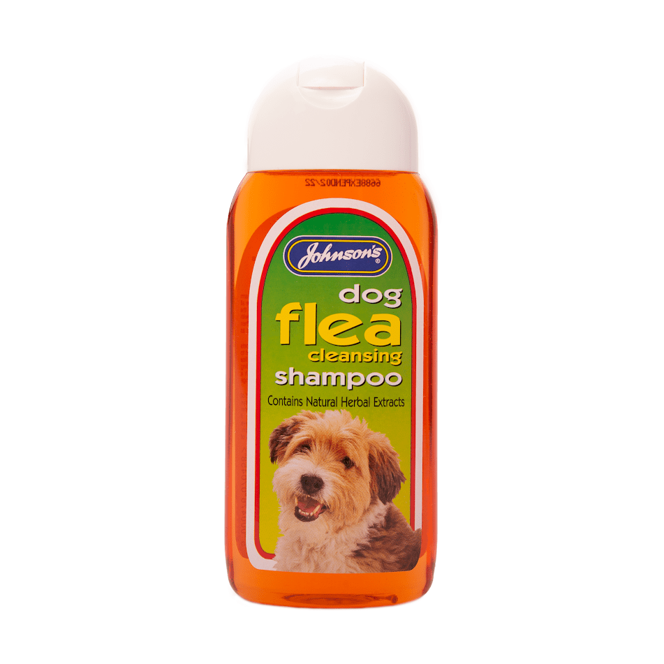 Johnsons Dog Flea Cleansing Shampoo 200ml (x6), Johnsons Veterinary,