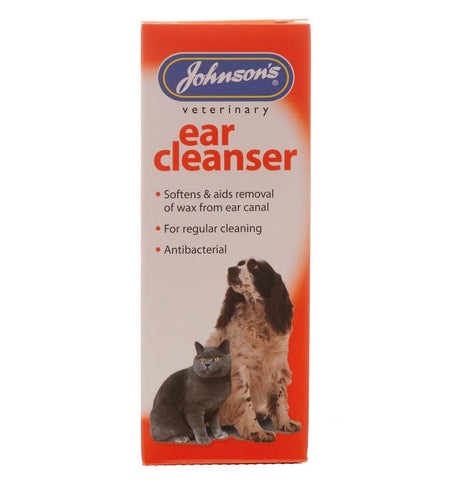 Johnsons Ear Cleanser, Johnsons Veterinary, 6x50ml