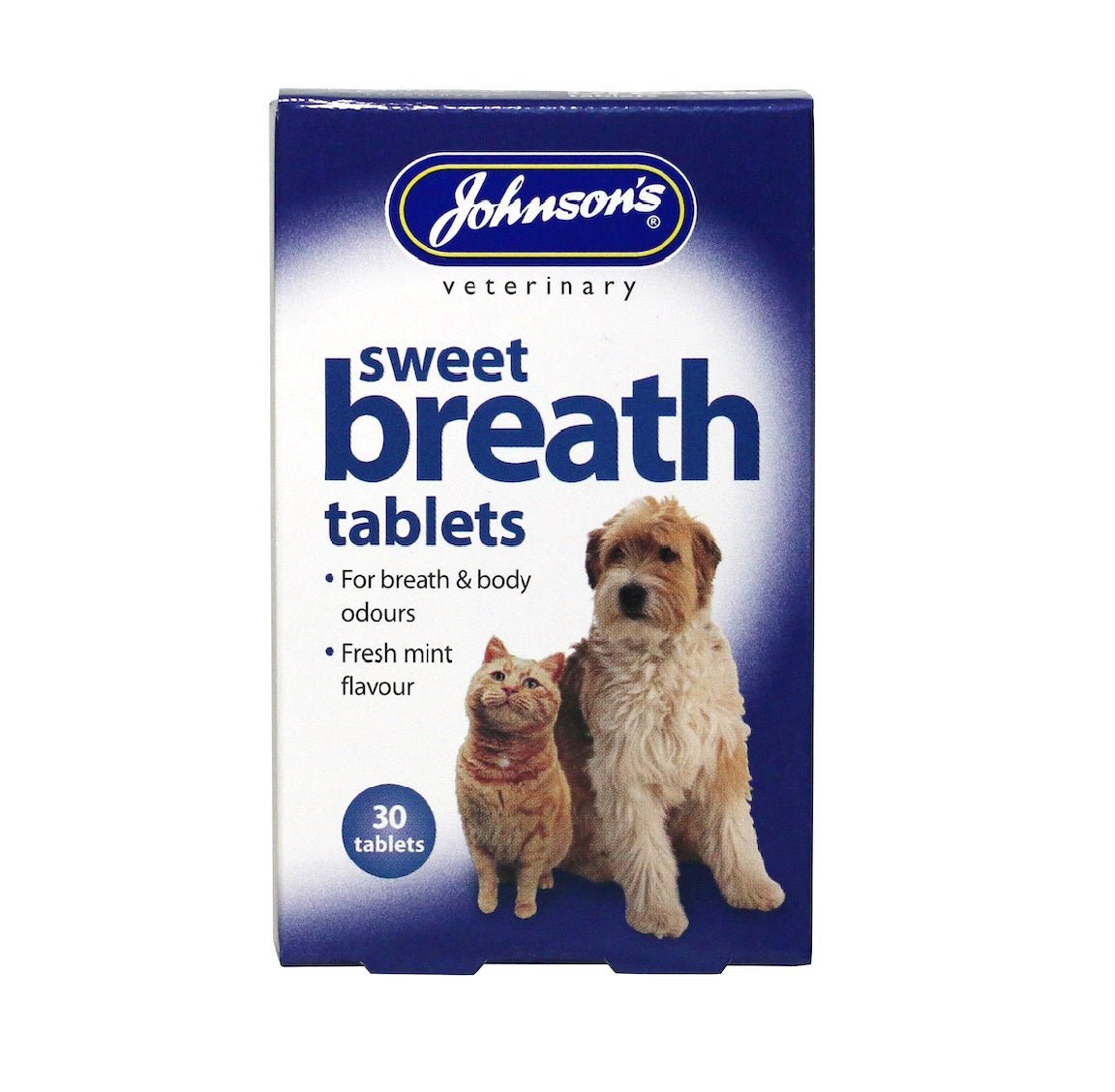Johnsons Sweet Breath Tablets for Dogs & Cats (x6), Johnsons Veterinary,