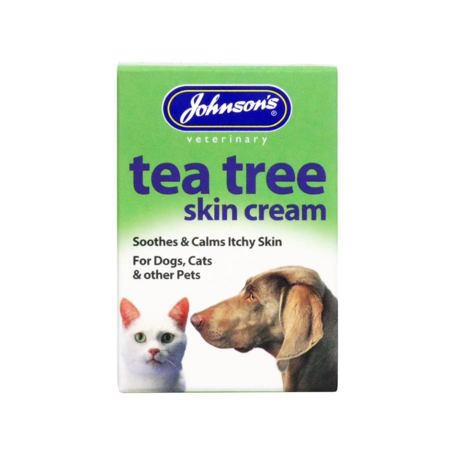 Johnsons Tea Tree Skin Cream for Dogs & Cats - 50g (x6), Johnsons Veterinary,