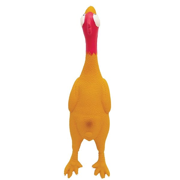 Jolly Doggy Squeaky Large Chicken x3, Rosewood,